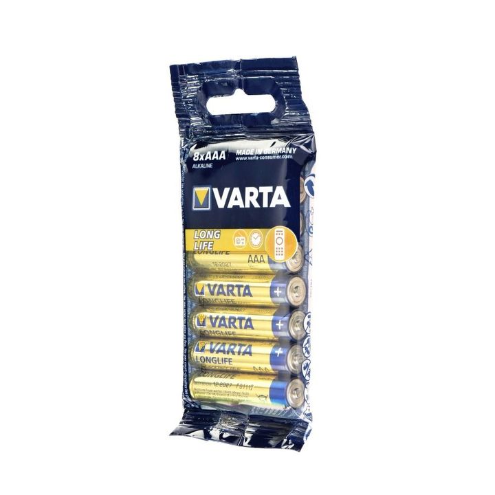 VARTA bateria alkaliczna R3 (AAA) Longlife 8 szt na NearMe.pl