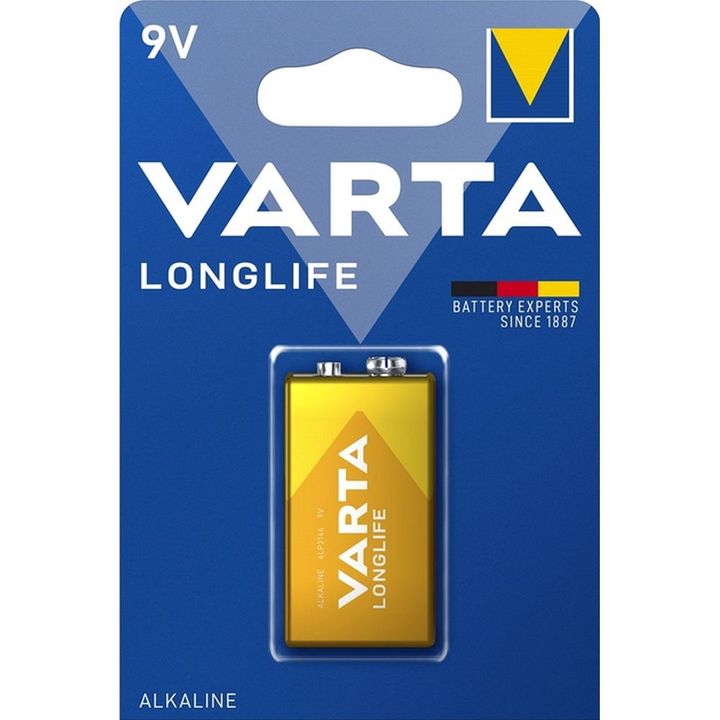 VARTA bateria alkaliczna 9V (Typ 6LR61) Longlife 1 szt na NearMe.pl