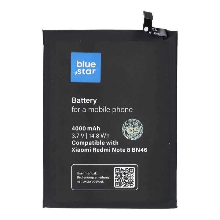 BLUE STAR bateria do XIAOMI REDMI NOTE 8 / NOTE 8T / REDMI 7 (BN46) 4000 mAh na NearMe.pl