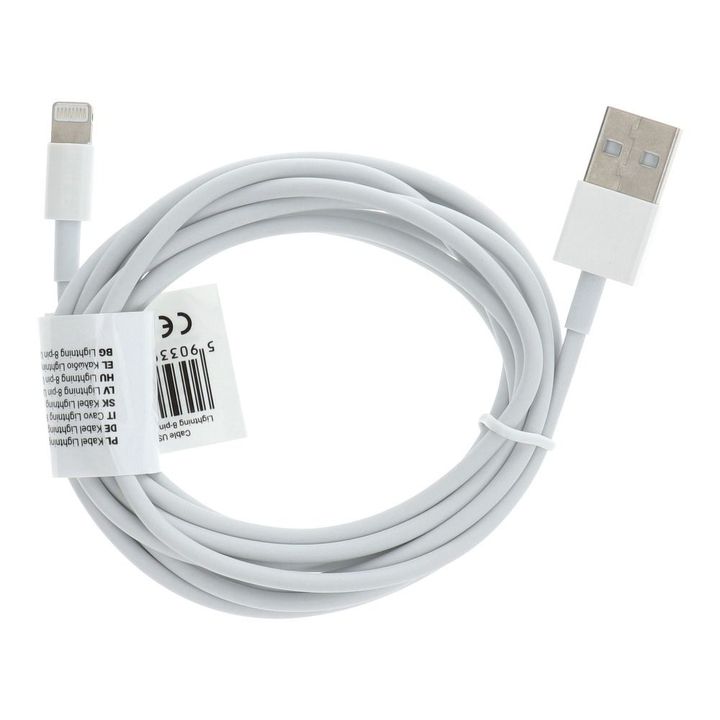 Kabel USB A do Lightning C602 2 m biały na NearMe.pl