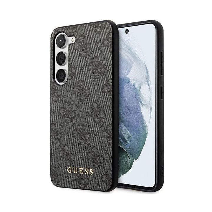 GUESS SAMSUNG S24 PLUS GUHCS24MG4GFGR METAL GOLD LOGO BLACK na NearMe.pl