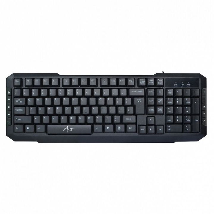 ART klawiatura przewodowa USB A QWERTY AK-47U czarna na NearMe.pl