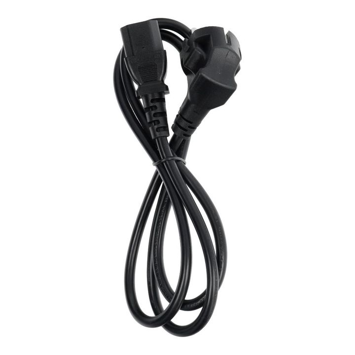 Kabel zasilający do komputera PC / drukarka / monitor 230V 16A 1,2 m czarny na NearMe.pl