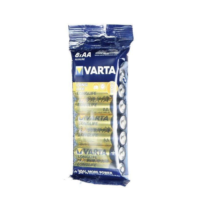 VARTA bateria alkaliczna R6 (AA) Longlife 8 szt na NearMe.pl