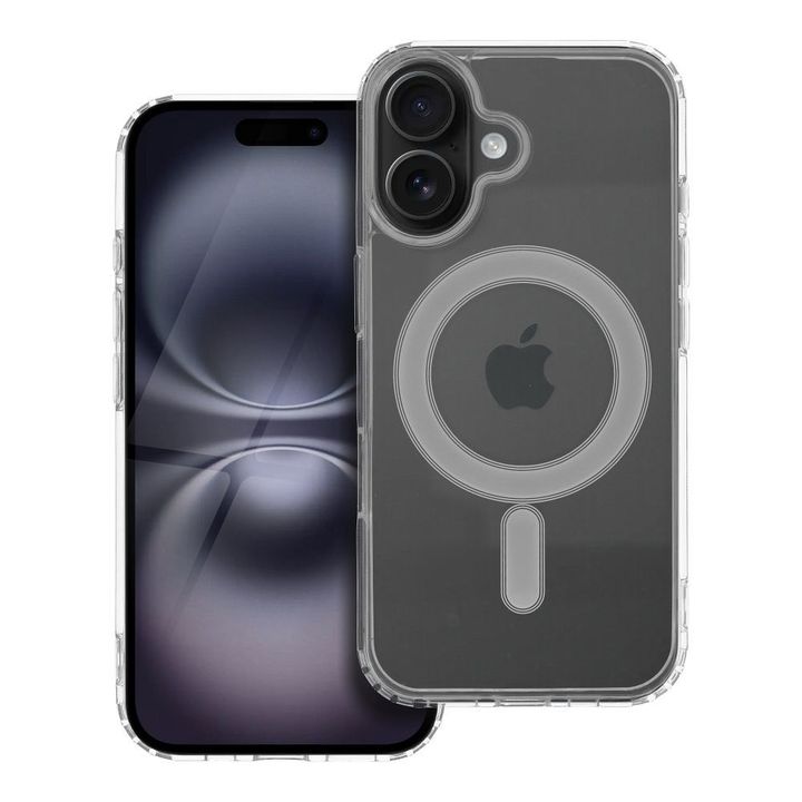 Futerał CLEAR MAG COVER kompatybilny z MagSafe do IPHONE 16 transparentny na NearMe.pl
