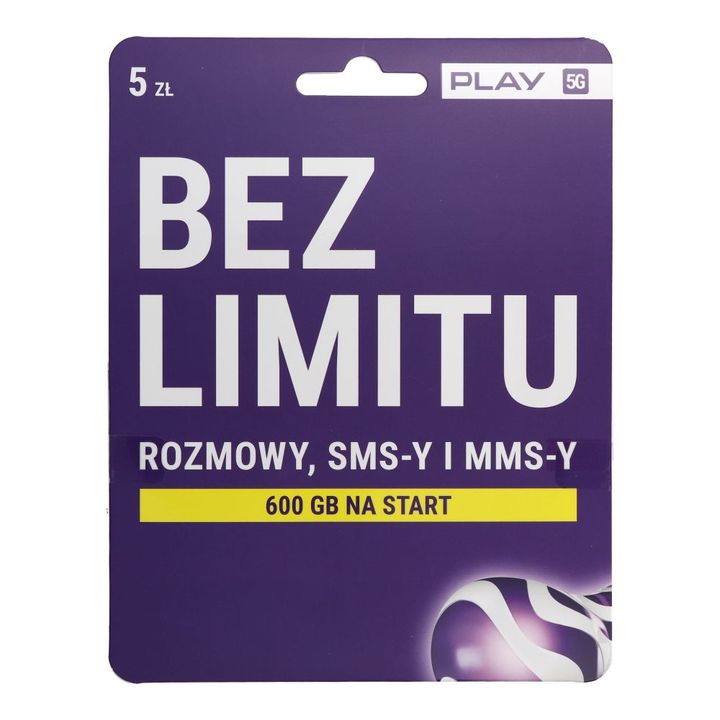 Karta Startowa Play 5 BEZ LIMITU formuła na NearMe.pl