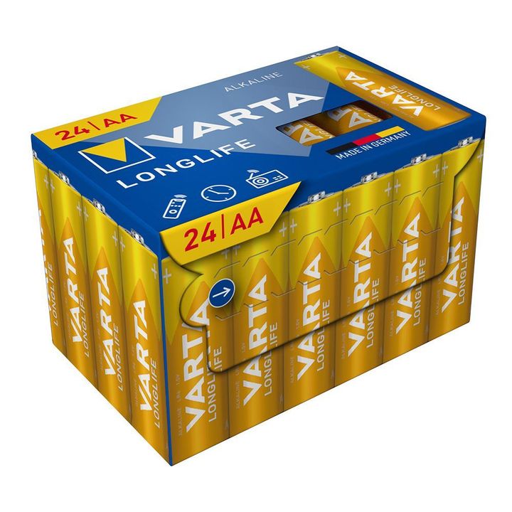 VARTA bateria alkaliczna R6 (AA) Longlife 24 szt na NearMe.pl