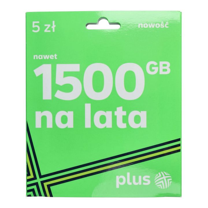 Karta Startowa Plus Nowy Pink 5zł / 6GB na NearMe.pl