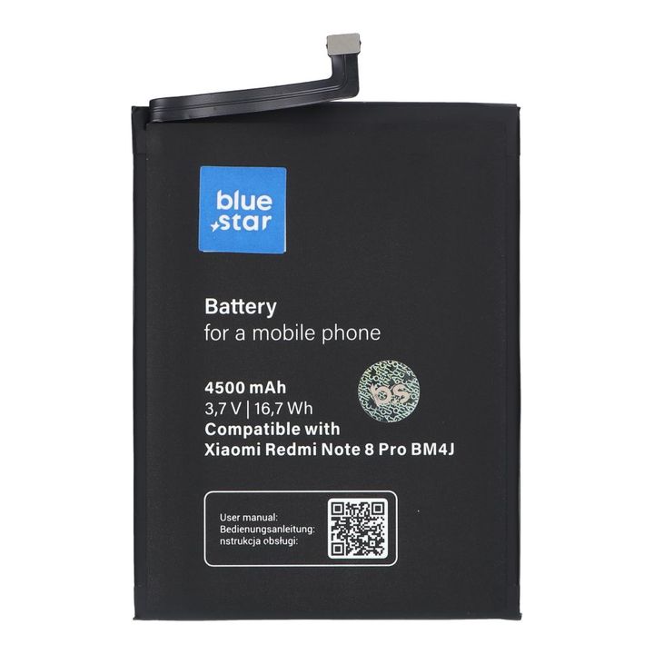 BLUE STAR bateria do XIAOMI REDMI NOTE 8 Pro (BM4J) 4500 mAh na NearMe.pl