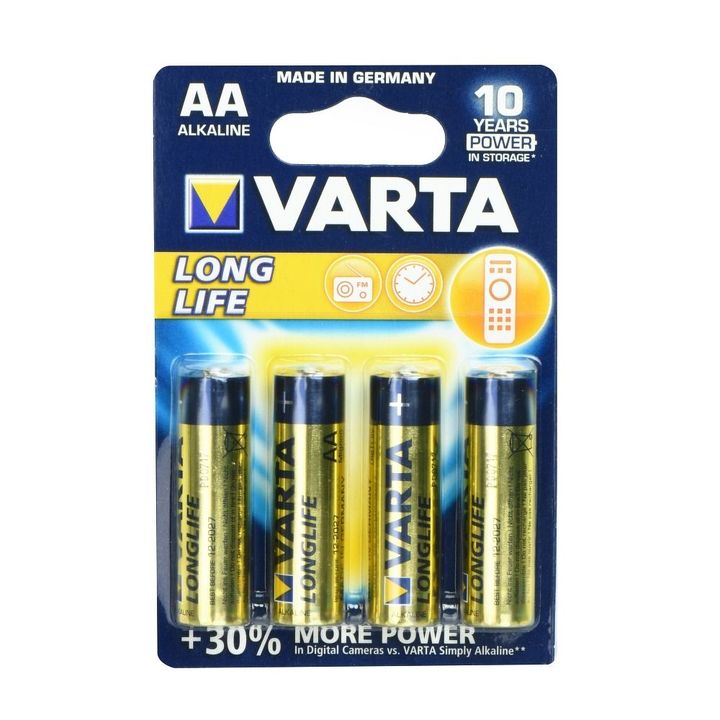 VARTA bateria alkaliczna R6 (AA) Longlife 4 szt na NearMe.pl