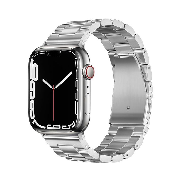 Pasek do Apple Watch Forcell F-Design FA10 zatrzask stal 38 / 40 / 41 mm srebrny na NearMe.pl