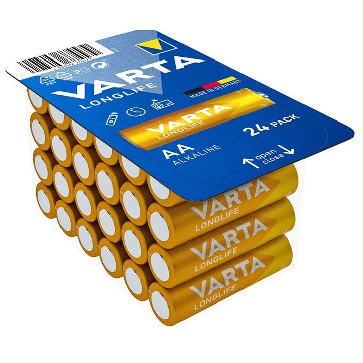 VARTA bateria alkaliczna R6 (AA) Longlife 24 szt na NearMe.pl