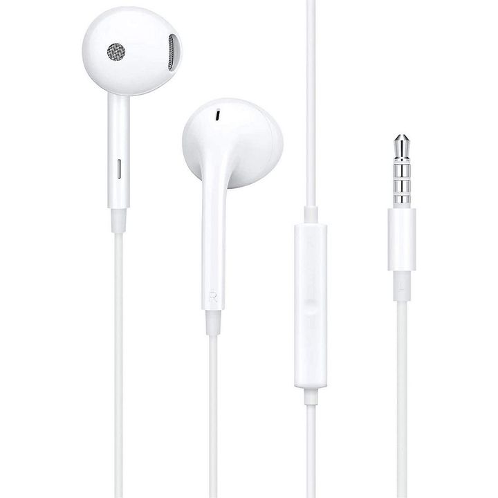 Oryginalne Słuchawki przewodowe douszne Jack 3,5 mm Oppo MH156 bulk białe na NearMe.pl