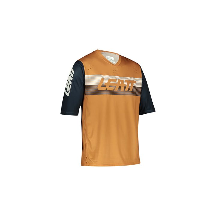 LEATT KOSZULKA ROWEROWA MTB ENDURO 3.0 JERSEY RUST KOLOR RDZAWY/CZARNY ROZMIAR XS na NearMe.pl