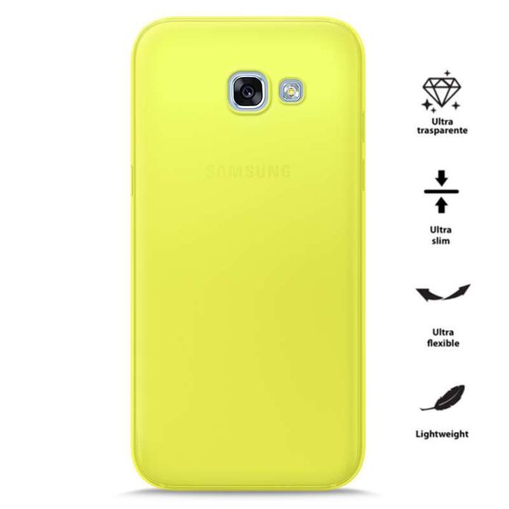 PURO 0.3 Nude - Etui Samsung Galaxy A3 (2017) (Fluo Yellow) na NearMe.pl