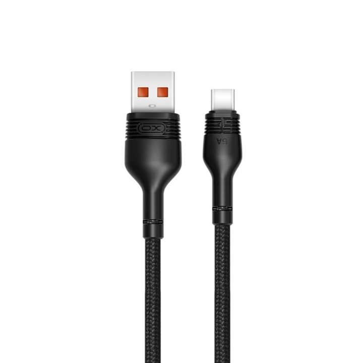 XO kabel NB55 USB - USB-C 1,0 m 5A czarny na NearMe.pl