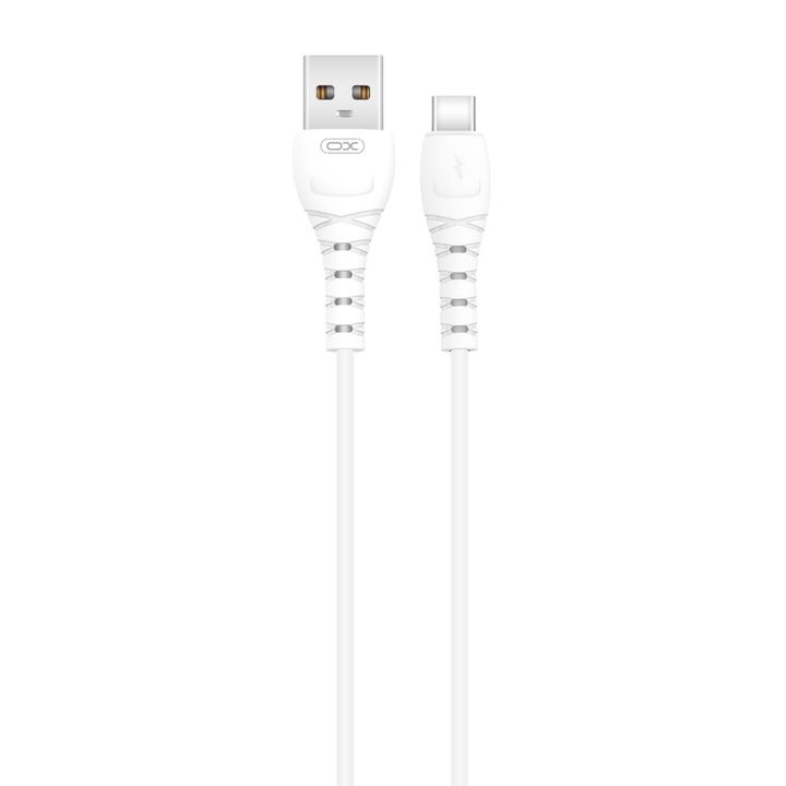 XO kabel NB-Q165 USB - USB-C 1,0m 3A biały na NearMe.pl