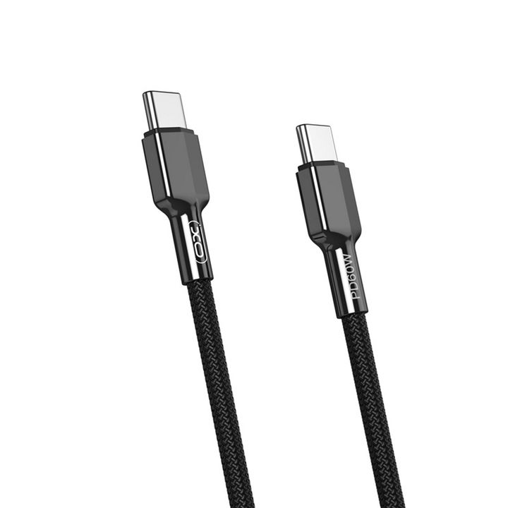 XO kabel NB183B PD USB-C - USB-C 1,0m 60W czarny na NearMe.pl