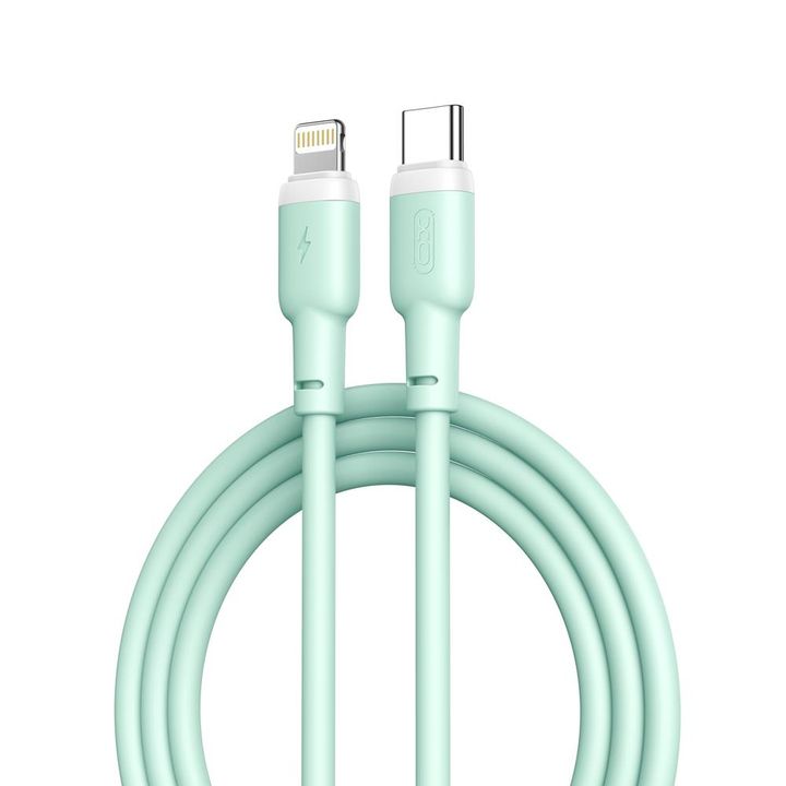 XO kabel NB208A PD USB-C - Lightning 1,0m 20W zielony na NearMe.pl