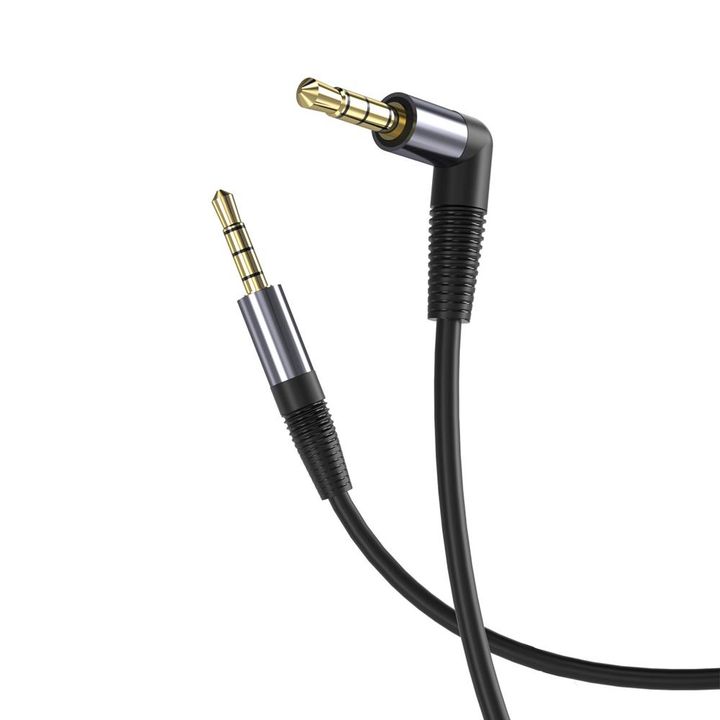 XO kabel audio NB-R205 jack 3,5mm - jack 3,5mm 1,0 m czarny na NearMe.pl