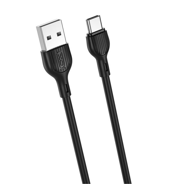 XO kabel NB200 USB - USB-C 1,0m 2.1A czarny na NearMe.pl