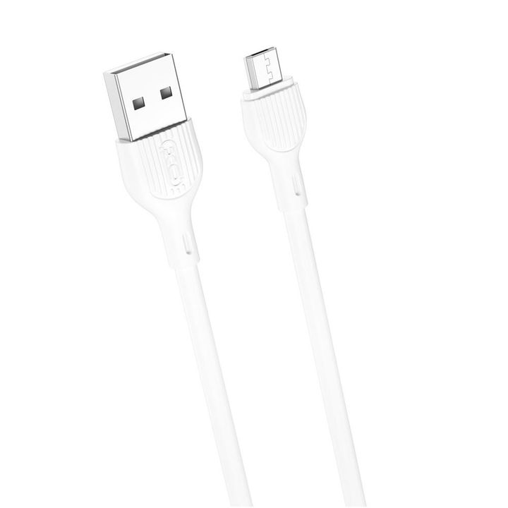 XO kabel NB200 USB - microUSB 1,0m 2.1A biały na NearMe.pl