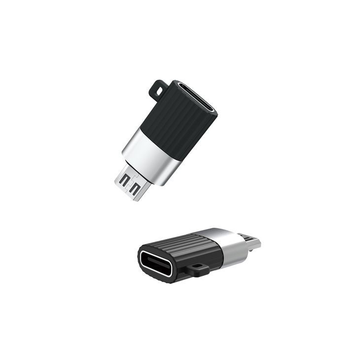 XO adapter NB149-C USB-C - microUSB czarny na NearMe.pl