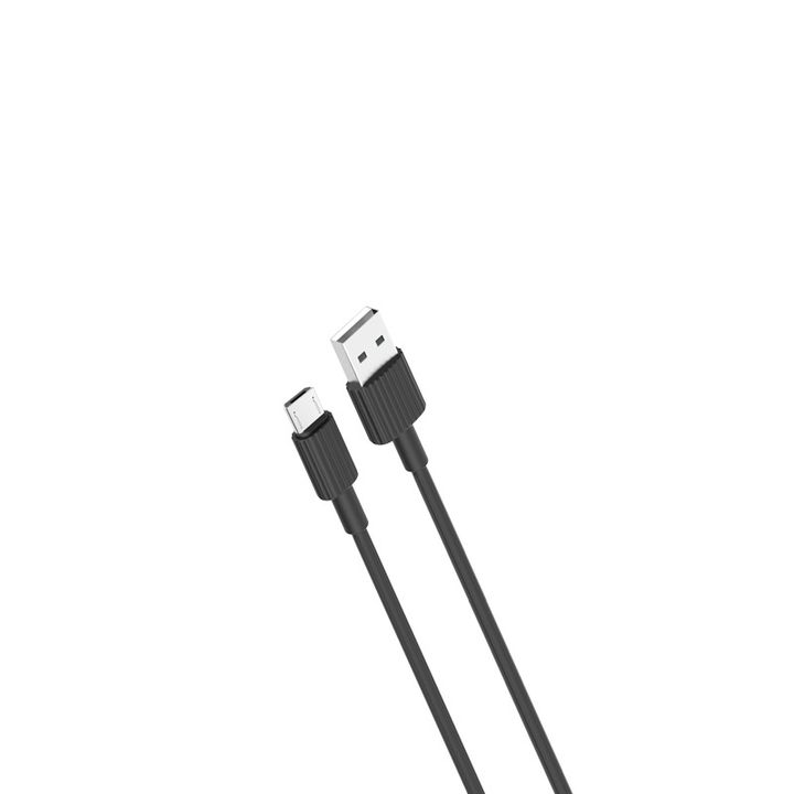 XO kabel NB156 USB - microUSB 1,0 m 2,4A czarny na NearMe.pl