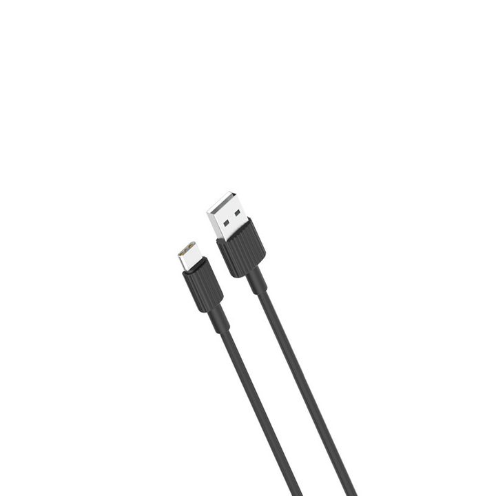 XO kabel NB156 USB - USB-C 1,0 m 2,4A czarny na NearMe.pl