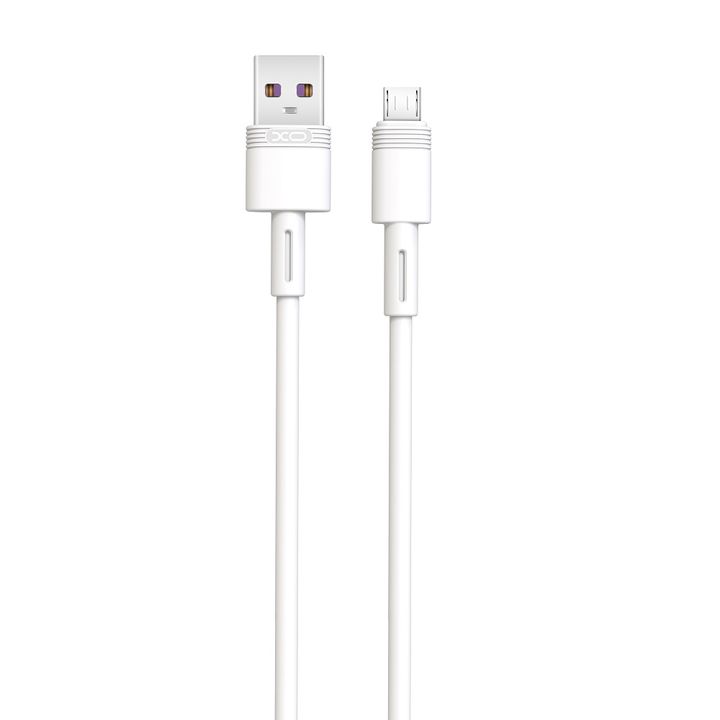 XO kabel NB-Q166 USB - microUSB 1,0 m 5A biały na NearMe.pl