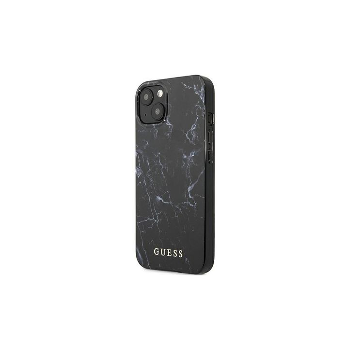 Guess nakładka do iPhone 13 6,1'' GUHCP13MPCUMABK czarna hard case Marble na NearMe.pl
