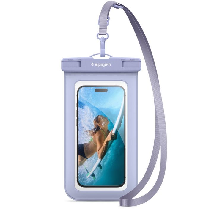 Spigen etui A601 Universal Waterproof Case Aqua niebieska na NearMe.pl