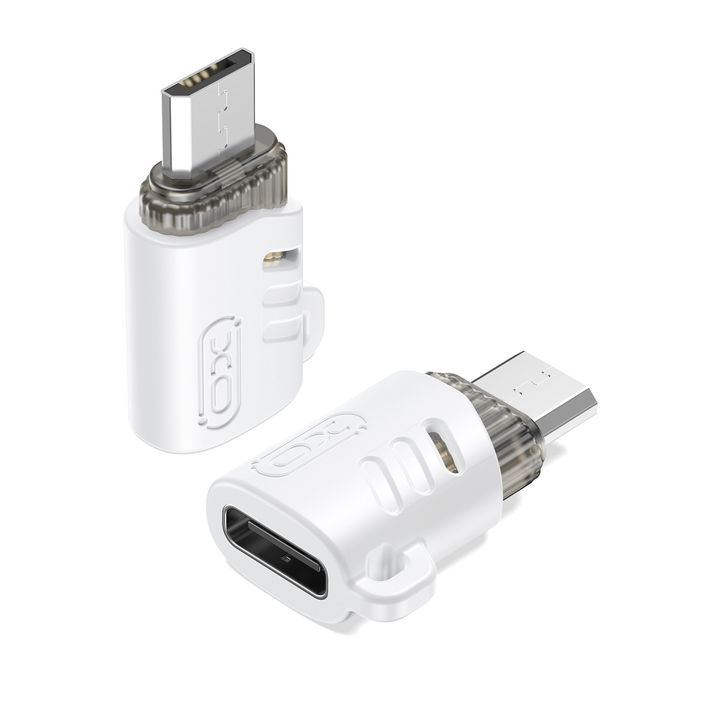 XO adapter NB256H USB-C - microUSB biały na NearMe.pl