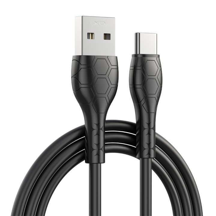 XO kabel NB240 USB - USB-C 1,0m 2,4A czarny na NearMe.pl