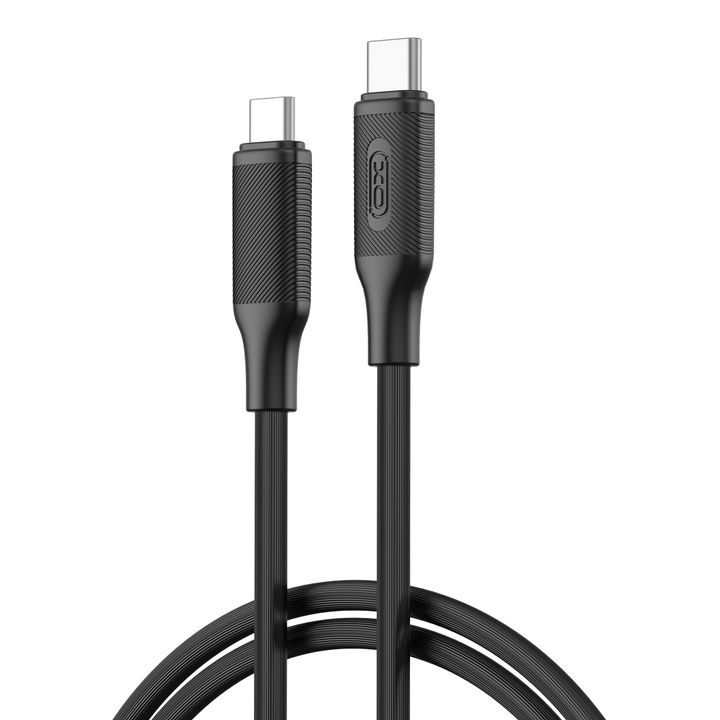 XO kabel NB-Q265B PD USB-C - USB-C 1,0m 60W czarny na NearMe.pl