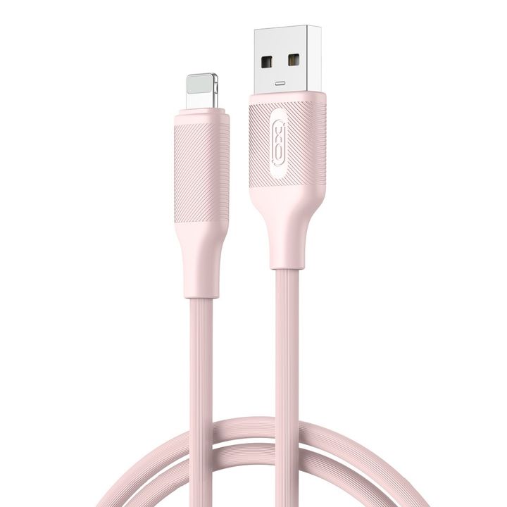 XO kabel NB265 USB - Lightning 1,0m 2,4A różowy na NearMe.pl