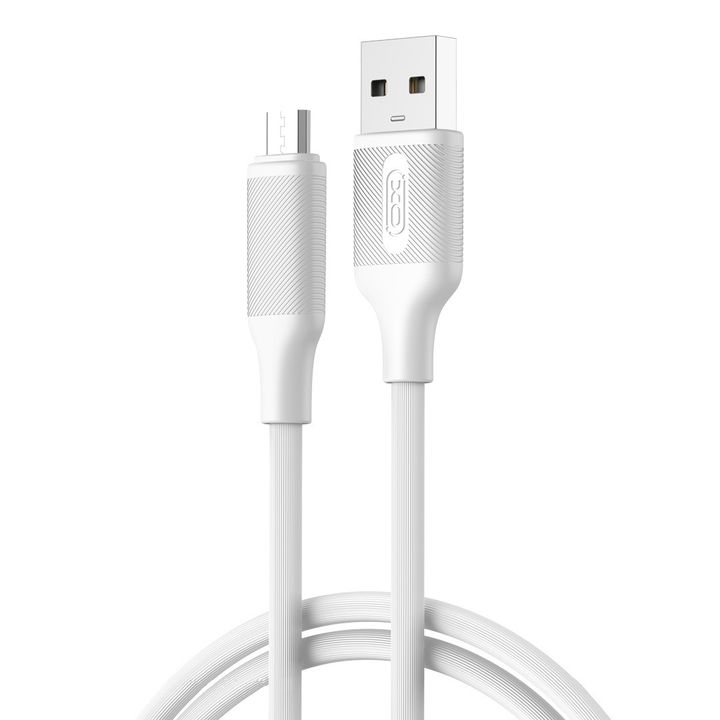 XO kabel NB265 USB - microUSB 1,0m 2,4A biały na NearMe.pl