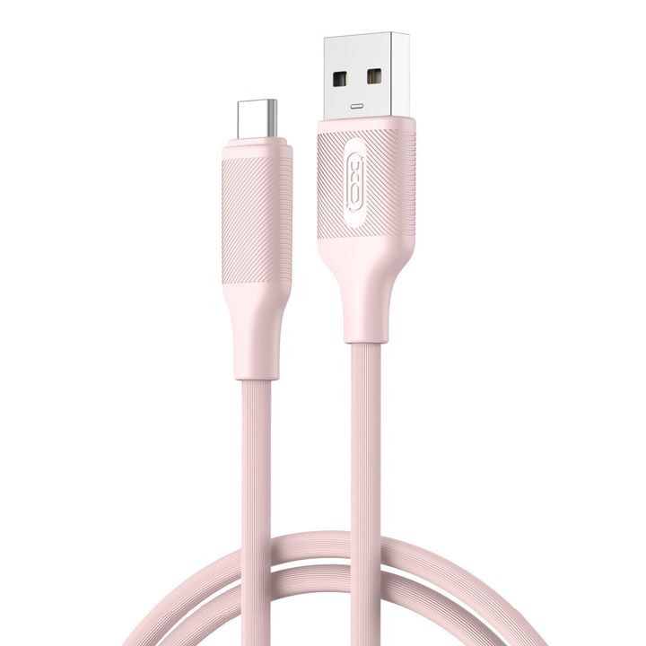 XO kabel NB265 USB - USB-C 1,0m 3A różowy na NearMe.pl