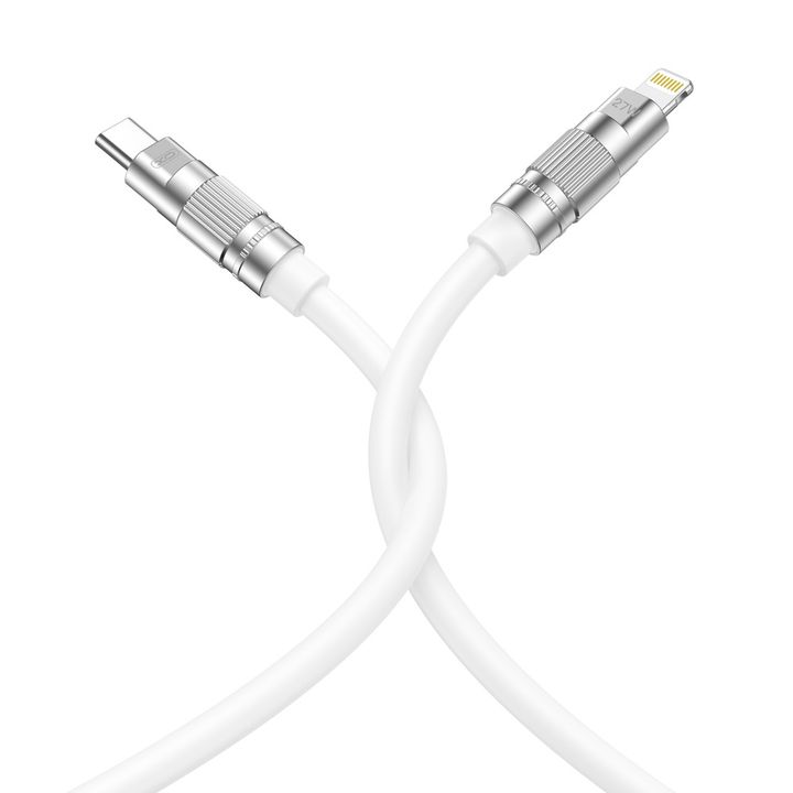 XO kabel NB-Q228A USB-C - Lightning 1,2m 27W biały na NearMe.pl