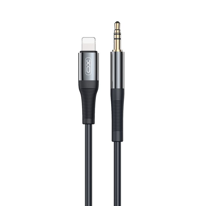 XO kabel audio NB-R193A jack 3,5mm - Lightning 1,0 m czarny na NearMe.pl