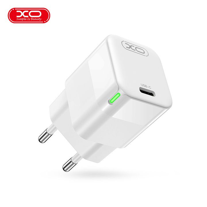 XO ładowarka sieciowa CE06 PD 30W 1x USB-C biała na NearMe.pl