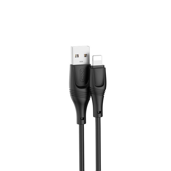 XO kabel NB238 USB - Lightning 1,0 m 2,4A czarny na NearMe.pl