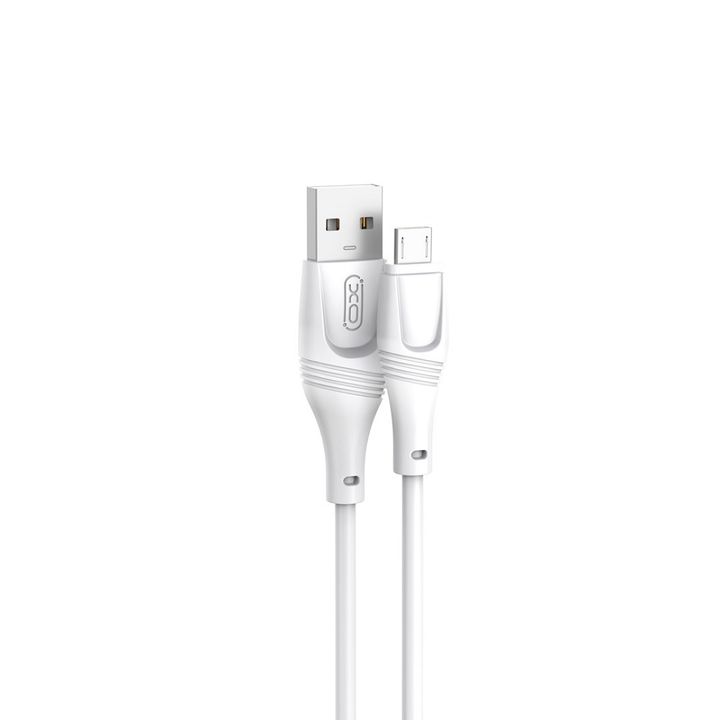 XO kabel NB238 USB - microUSB 3,0 m 2A biały na NearMe.pl