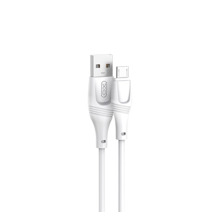 XO kabel NB238 USB - microUSB 1,0 m 2,4A biały na NearMe.pl