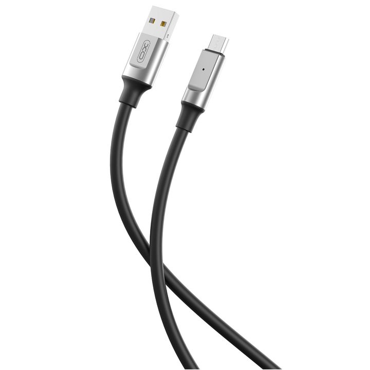 XO kabel NB251 USB - microUSB 1,0 m 6A czarny na NearMe.pl