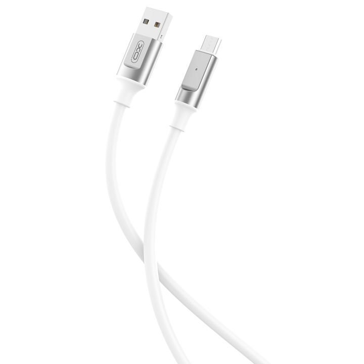 XO kabel NB251 USB - microUSB 1,0 m 6A biały na NearMe.pl