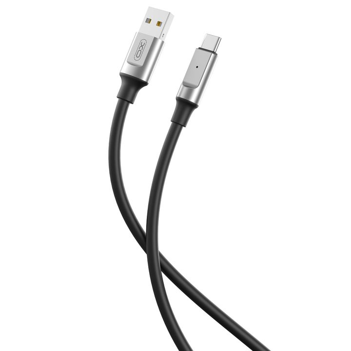 XO kabel NB251 USB - USB-C 1,0 m 6A czarny na NearMe.pl