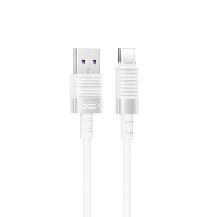 XO kabel NB282 USB - USB-C 1,0m 6A biały na NearMe.pl