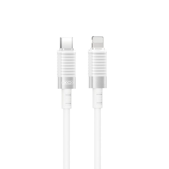 XO kabel NB-Q282A PD USB-C - Lightning 1,0m 27W biały na NearMe.pl