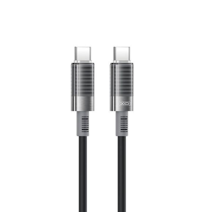 XO kabel NB-Q282B PD USB-C - USB-C 1,0m 60W czarny na NearMe.pl